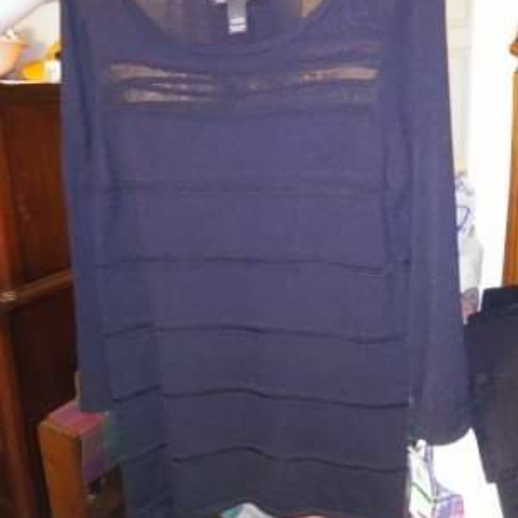 International concepts long sleeve black shirt - Picture 1 of 4